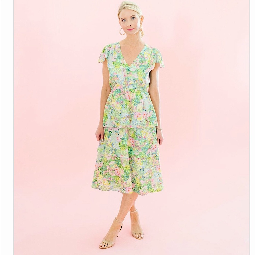 *NWOT Monroe Midi Dress